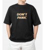 PSO014 Don't Panic SA - Oversize Tshirt %100 Pamuk Kumaş