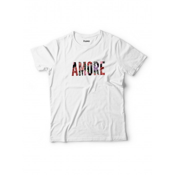 3353 Pamuklu Tshirt Amore